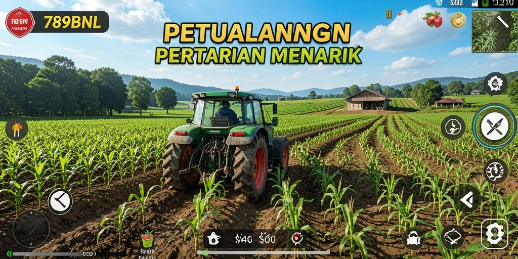 Tangkapan layar menampilkan gameplay menarik di ladang 789BNL.