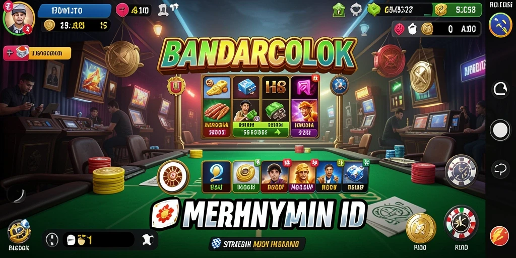 Tampilan gameplay BANDARCOLOK yang seru dan strategis.