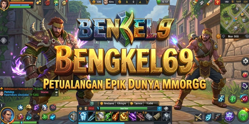 Screenshot BENGKEL69 menampilkan pemain dalam aksi pertempuran epik di dunia MMORPG.