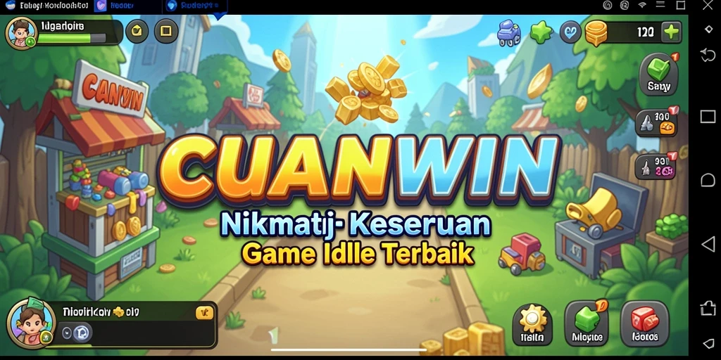 Tampilan gameplay CUANWIN yang memikat dan penuh warna.