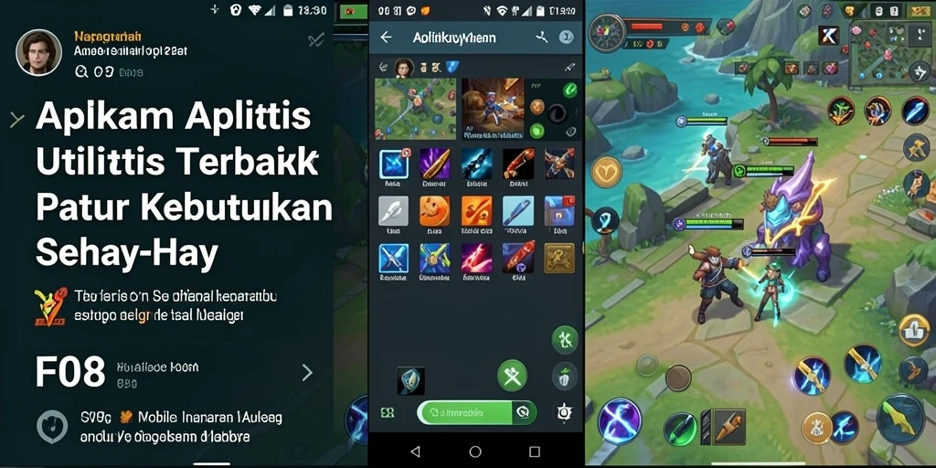 Tampilan antarmuka F08 yang sederhana dan efisien untuk penggunaan sehari-hari.