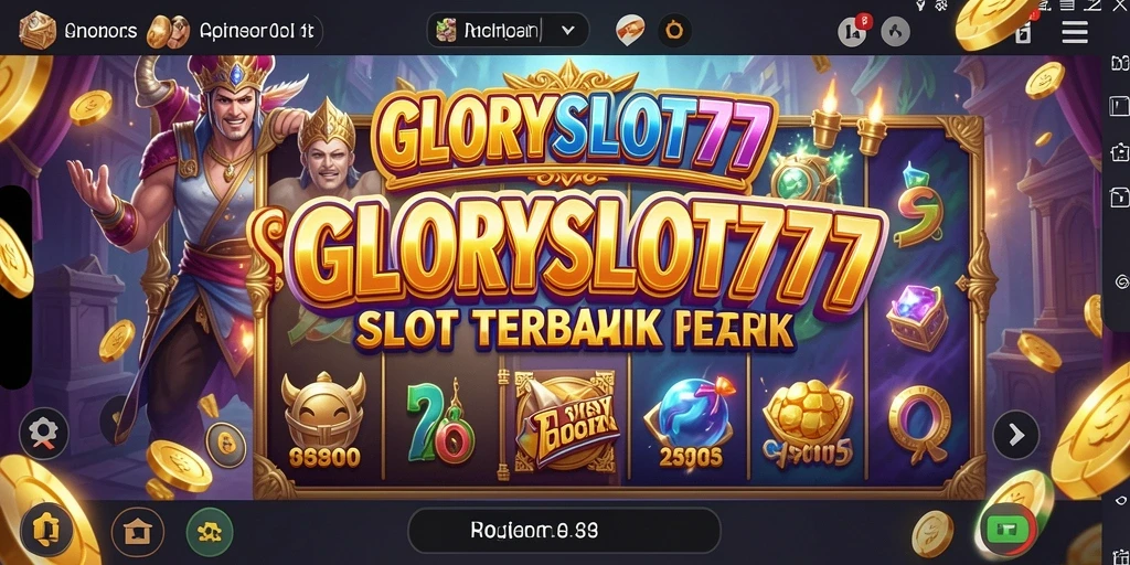 Tampilan gameplay seru di GLORYSLOT777 dengan banyak slot menarik.