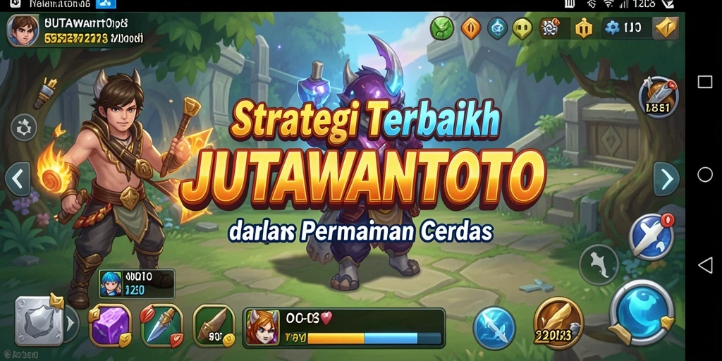 Tangkapan layar gameplay menampilkan strategi mendalam di JUTAWANTOTO.