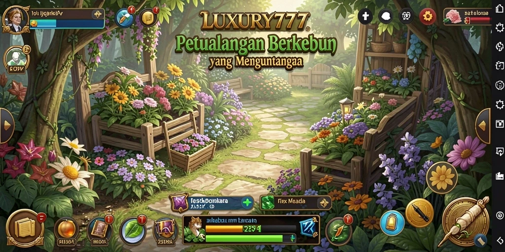 Tampilan menarik dari gameplay LUXURY777 yang seru dan penuh warna.