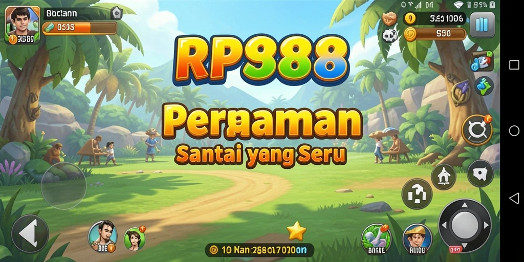 Screenshot utama RP888 menampilkan gameplay yang seru dan menghibur.