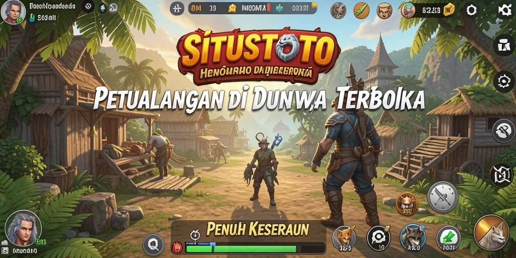 Tampilan gameplay menarik dari SITUSTOTO di dunia terbuka.