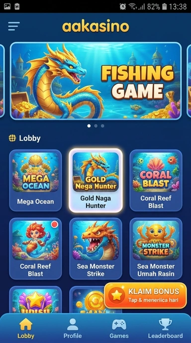 Pengguna menikmati kemudahan dalam menemukan aplikasi di aakasino.